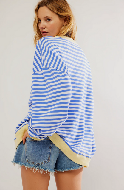 Sterre™ | Oversized Striped Sweater Women