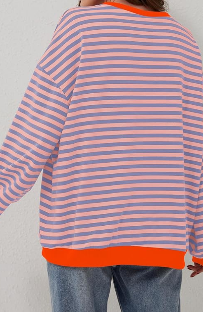 Sterre™ | Oversized Striped Sweater Women