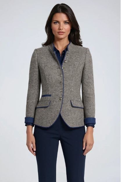 Isa™ | Elegant Cardigan with Col