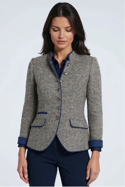 Isa™ | Elegant Cardigan with Col