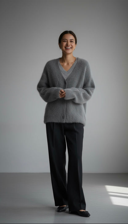 Serena | Stylish Cashmere Cardigan 