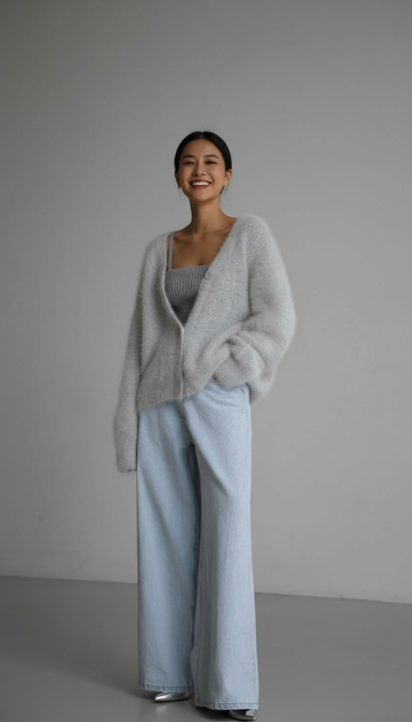 Serena | Stylish Cashmere Cardigan 