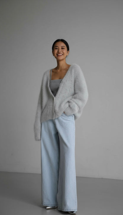 Serena | Stylish Cashmere Cardigan 