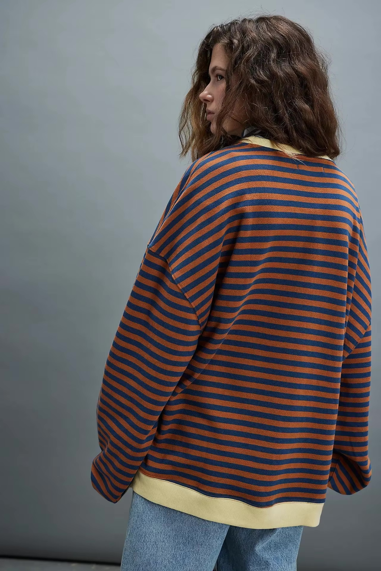 Sterre™ | Oversized Striped Sweater Women